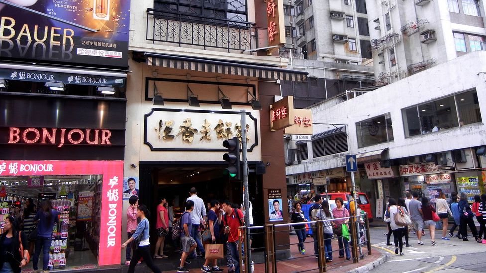 Customers flock to the The Hang Heung shop, famous for their take on the century egg (Credit: Chan Sin Yan)