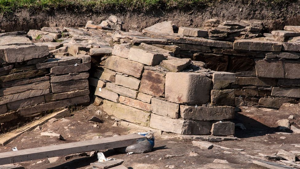 Despite being 5,000 years old, the stone walls at the Ness look like they could have been built yesterday (Credit: Amanda Ruggeri) Despite being 5,000 years old, the stone walls at the Ness look like they could have been built yesterday (Credit: Amanda Ruggeri)