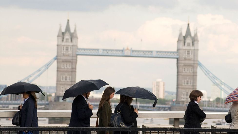 For a country like Britain, which privileges personal space, the weather provides a safe topic of conversation (Credit: Alex Segre/Alamy)