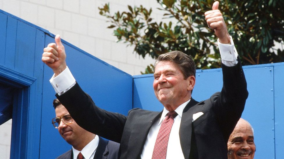 Ronald Reagan’s plan for a permanently manned space station ultimately led to the ISS (Credit: Getty Images) Ronald Reagan’s plan for a permanently manned space station ultimately led to the ISS (Credit: Getty Images)