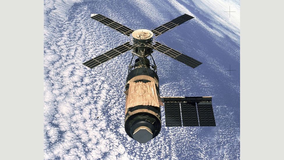 Compared to cramped capsules, Skylab was like being ‘in a house’ (Credit: Nasa) Compared to cramped capsules, Skylab was like being ‘in a house’ (Credit: Nasa)