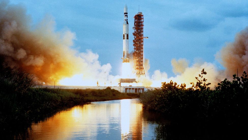 With the race to the Moon won, Nasa needed a new mission – which led to the launch of Skylab (Credit: Nasa) With the race to the Moon won, Nasa needed a new mission – which led to the launch of Skylab (Credit: Nasa)