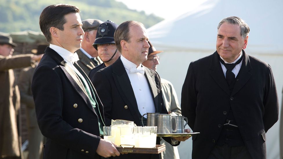 Downton Abbey's runaway popularity may have given a boost to the butler profession (Credit: ITV)