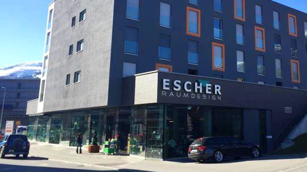 This designer furniture store was transformed into an event and meeting space for IT consulting firm Infosys during Davos. (Credit: Infosys)