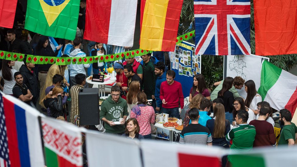 Nations with the largest percentage of international students include Australia, the UK, Switzerland, New Zealand and Austria. (Credit: Alamy) Nations with the largest percentage of international students include Australia, the UK, Switzerland, New Zealand and Austria. (Credit: Alamy)