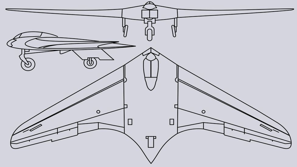 The WW2 flying wing decades ahead of its time - BBC Future