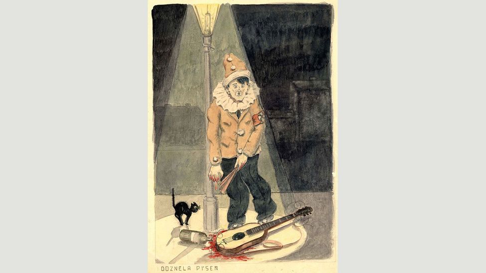Art from the Holocaust The stories behind the images BBC Culture