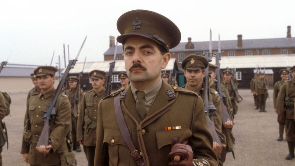 Blackadder's fourth series was set during World War One but it took some convincing for producer John Lloyd to realise humour could be mined from the conflict at all (Credit: BBC)