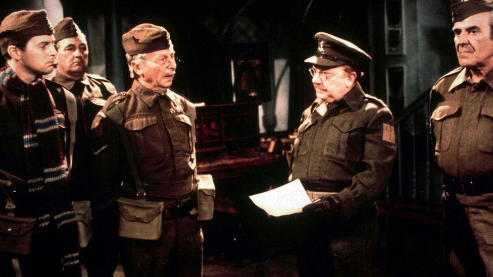 Dad's Army ran from 1968 to 1977 and it found comedy in the mundane and the surreal aspects of World War Two – a new film adaptation stars Bill Nighy and Toby Jones (Credit: BBC)