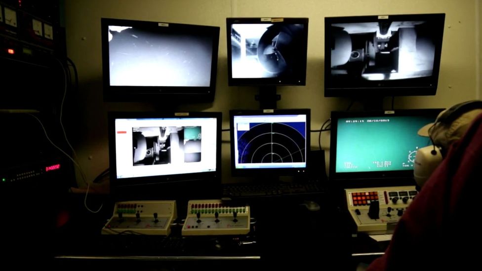 Scanning for treasure is a technologically-driven exercise nowadays (Credit: Endurance Exploration Group) Scanning for treasure is a technologically-driven exercise nowadays (Credit: Endurance Exploration Group)