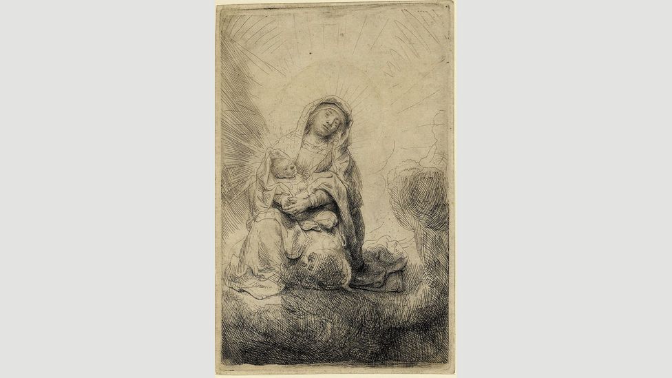 Any member of the public can ask to see the works in the British Museum’s Study Room, like Rembrandt’s 1641 Virgin and Child (Credit: The Trustees of the British Museum) Any member of the public can ask to see the works in the British Museum’s Study Room, like Rembrandt’s 1641 Virgin and Child (Credit: The Trustees of the British Museum)