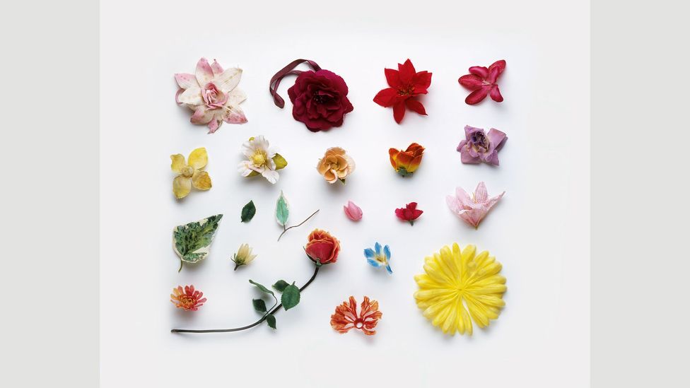Artificial flowers (Credit: Stuart Haygarth/Art Books Publishing Ltd)