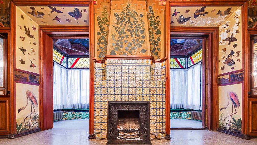 Gaudí’s biggest inspiration for Casa Vicens was nature (Credit: Casa Vicens/Barcelona 2016/Pol Viladoms) Gaudí’s biggest inspiration for Casa Vicens was nature (Credit: Casa Vicens/Barcelona 2016/Pol Viladoms)