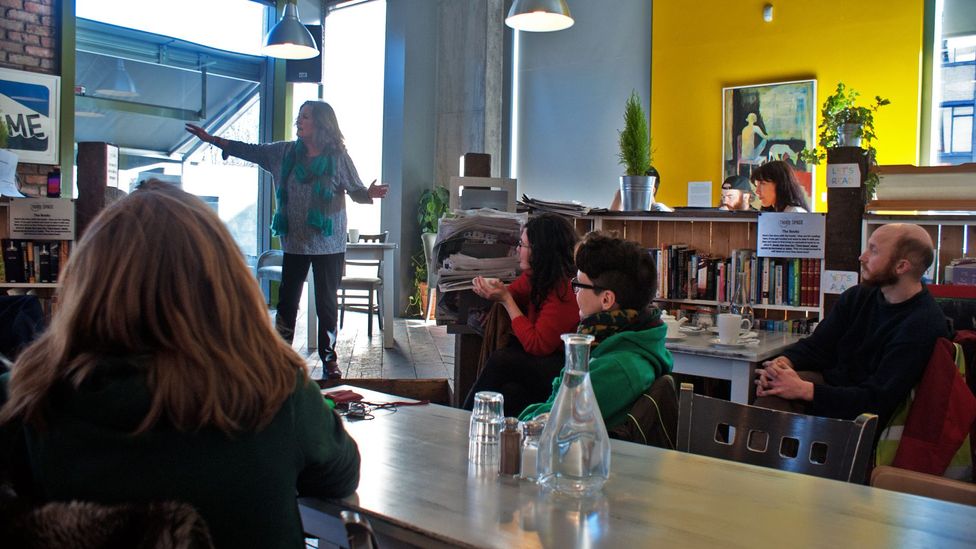 Third Space café is in Dublin’s increasingly smart Smithfield district (Credit:Rory Boland) Third Space café is in Dublin’s increasingly smart Smithfield district (Credit:Rory Boland)