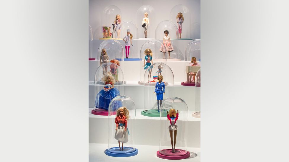 The exhibition at Les Arts Décoratifs features 7,000 Barbie wardrobe designs (Credit: Les Arts Décoratifs)