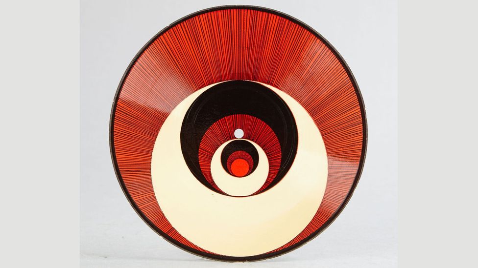 Rotorelief discs (1923-35) by Marcel Duchamp