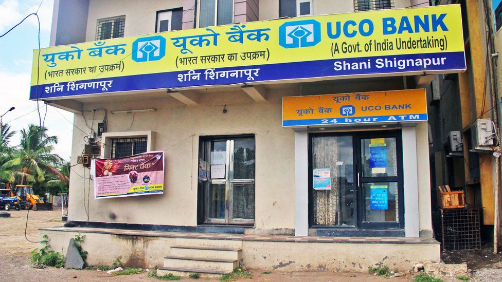 India’s first “lockless” bank branch was opened in Shani Shingnapur in 2011 (Credit: Swati Jain)