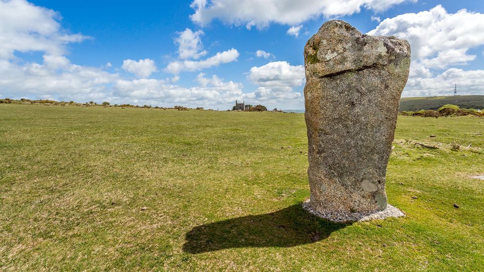 Much of Cornwall is littered with ancient ruins, like this stone circle on Bodmin Moor, about 50 miles north of Halliggye Fogou (Credit: Paul Nash/Alamy)