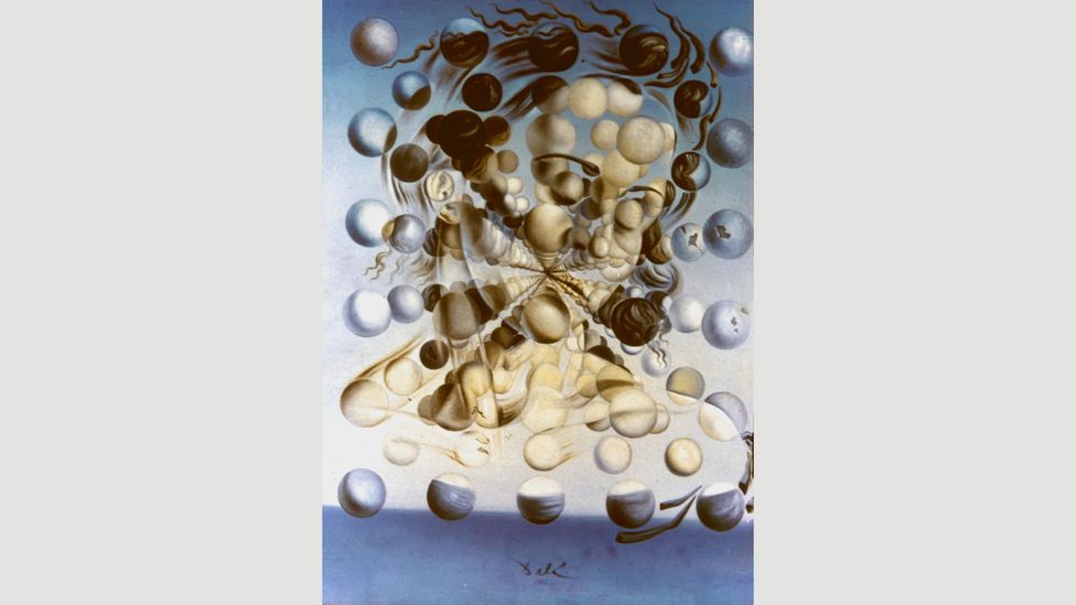 Galatea of the Spheres (1952) by Salvador Dalí