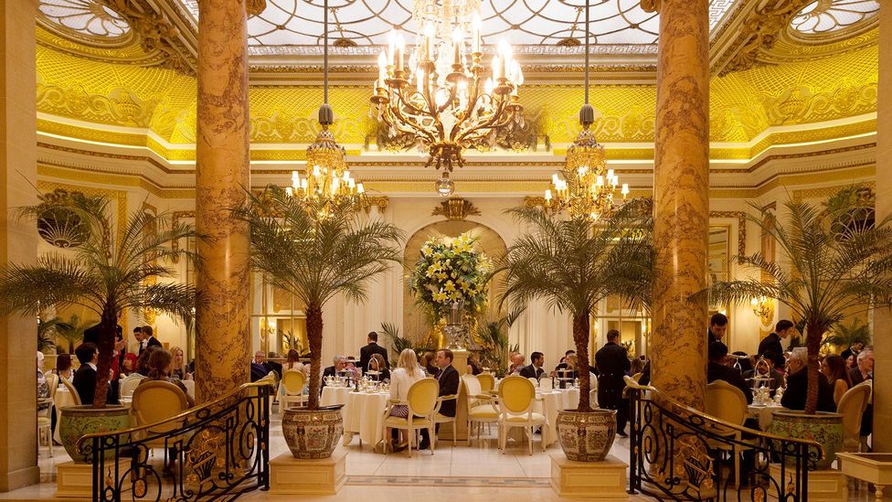 The humble cup of tea is celebrated in the poshest London hotels (Credit: Alamy) The humble cup of tea is celebrated in the poshest London hotels (Credit: Alamy)