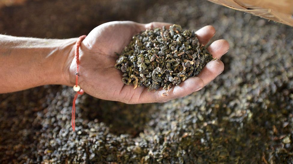 The leaves used to make tea are cooked to help release the complex mix of flavours (Credit: Alamy) The leaves used to make tea are cooked to help release the complex mix of flavours (Credit: Alamy)