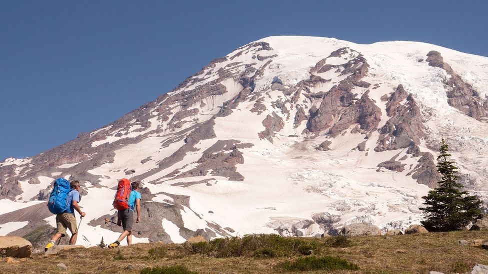 Mount Rainier is a perfect training ground for mountaineering (Credit: The Whittakers)