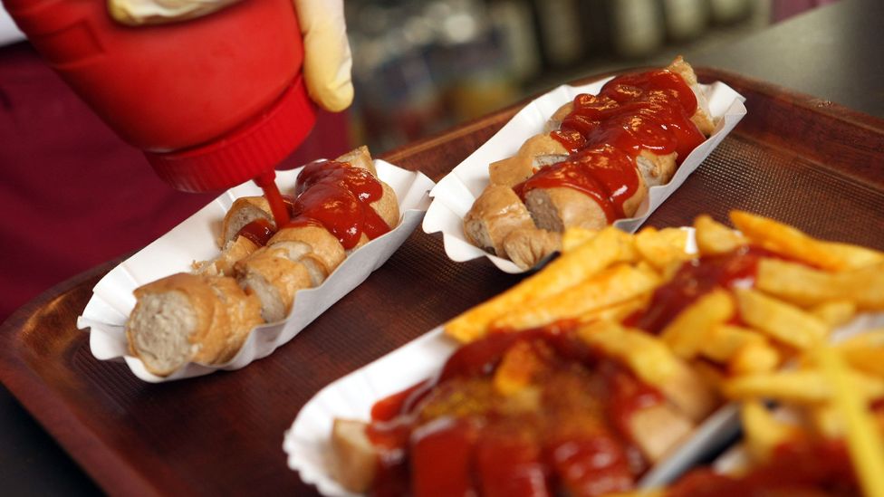 The key ingredients in currywurst are curry, ketchup and sausage (Credit: Adam Berry, Stringer/Getty)