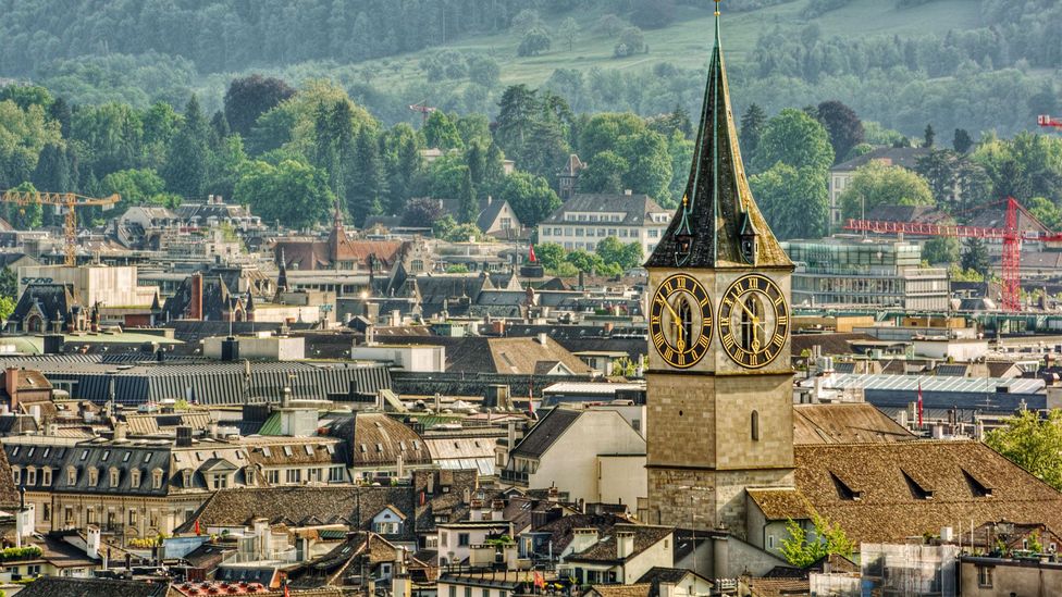Switzerland is known for its timekeeping and cleanliness (Credit: Silvan Bachmann/Alamy)
