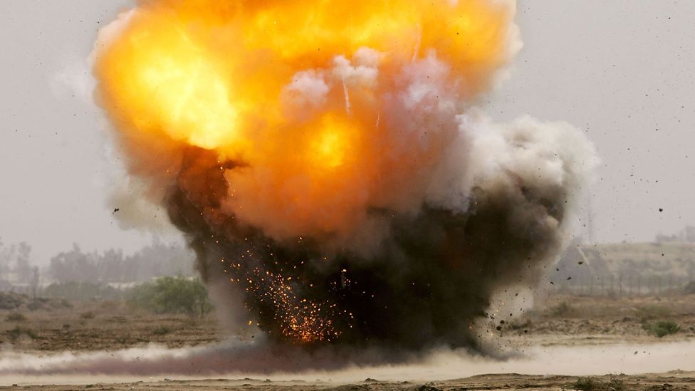 The robots were used extensively to deal with roadside bombs in Iraq (Credit: Getty Images)