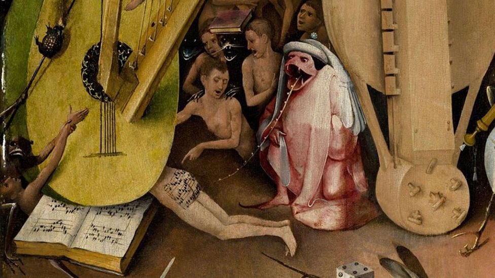 hieronymus bosch garden of earthly delights detail