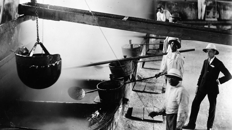 After being processed in the West Indies, the molasses made its way to cities like Boston to be used in industry (Credit: Getty Images) After being processed in the West Indies, the molasses made its way to cities like Boston to be used in industry (Credit: Getty Images)