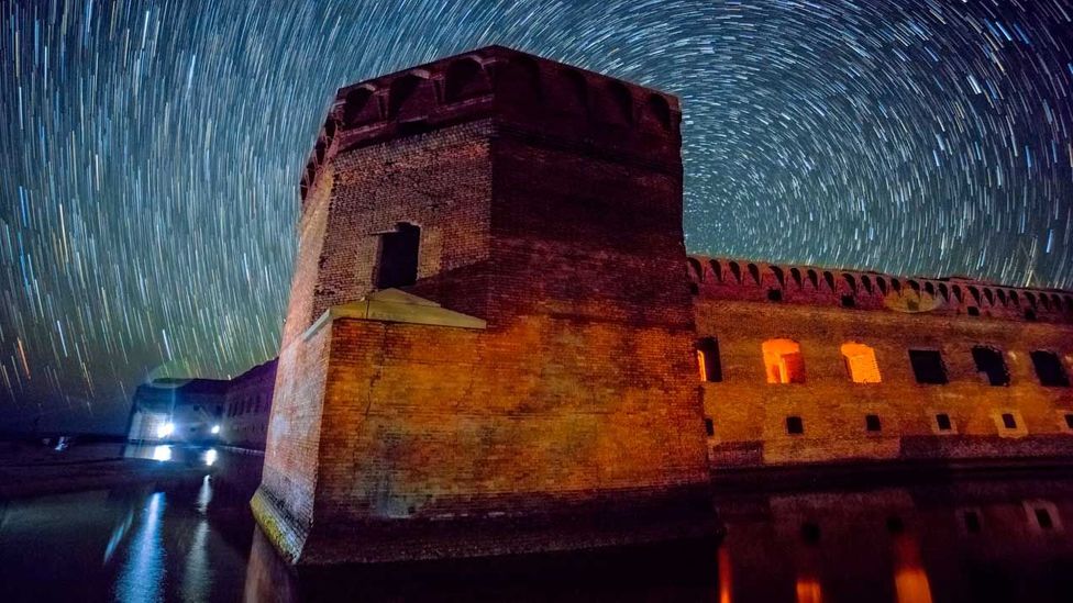 Fort Jefferson at night (Credit:Harun Mehmedinovic)