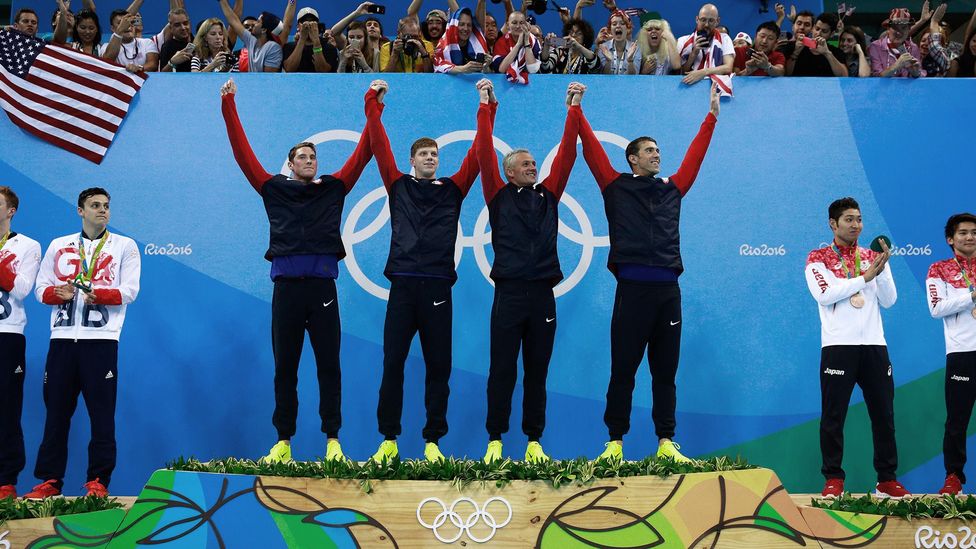 Athletes were said by commentators to have ‘medalled’ and ‘podiumed’ at the Rio Olympics (Credit: Getty Images)