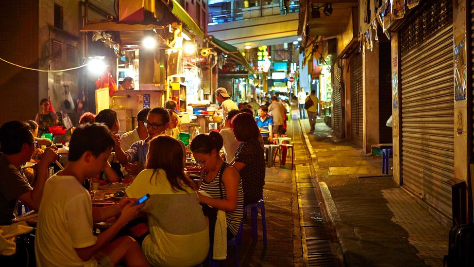 Head to any dai pai dong (street food stall) late at night, and you’ll find food to satisfy your every whim (Credit: Sarah Treleaven)