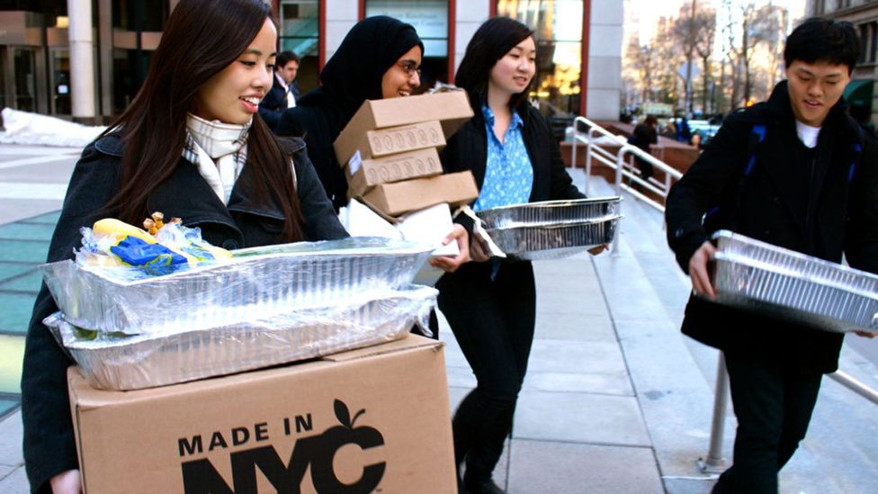 Rescuing Leftover Cuisine takes uneaten food from restaurants and gives it to the needy. (Credit: Rescuing Leftover Cuisine)