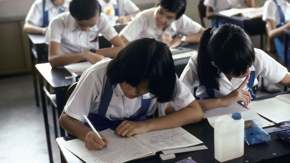 The schools were the soil in which Singlish sprouted, and it has now spread through all of everyday life (Credit: Alamy)