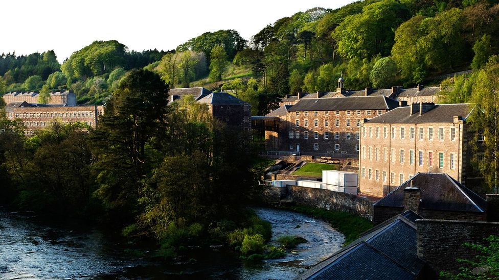 After Robert Owen’s first cooperative village in New Lanark, Scotland opened in 1813, the idea spread throughout Britain (Credit: Clearview/Alamy) After Robert Owen’s first cooperative village in New Lanark, Scotland opened in 1813, the idea spread throughout Britain (Credit: Clearview/Alamy)