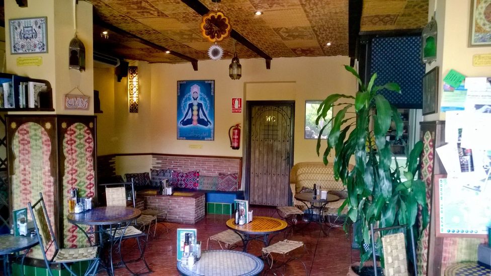 Baraka serves as a gathering place for both tourists and locals of various ideologies and religions (Credit: Qasim Barrio Raposo) Baraka serves as a gathering place for both tourists and locals of various ideologies and religions (Credit: Qasim Barrio Raposo)