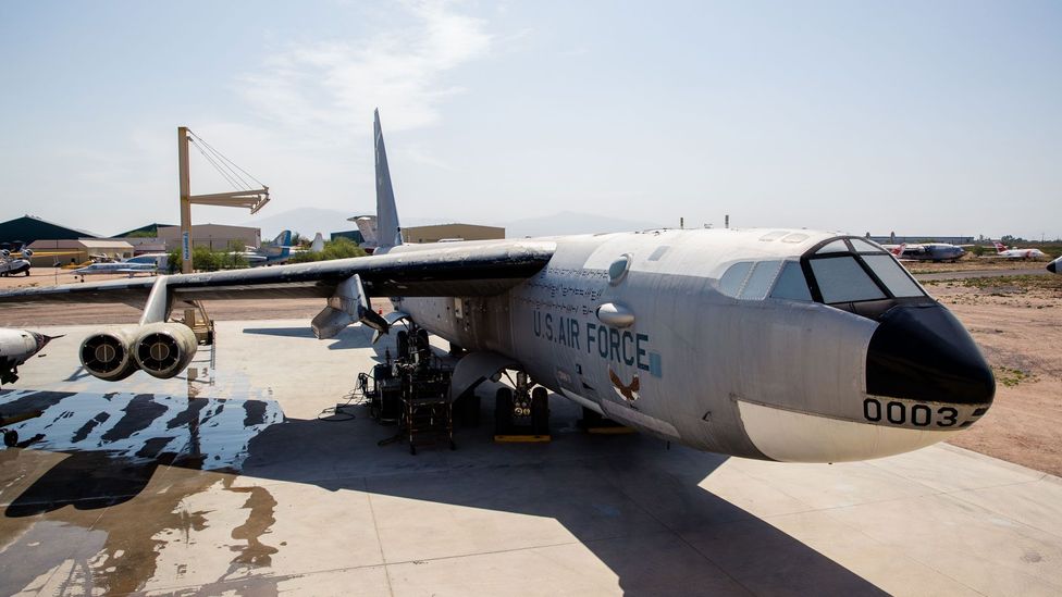 The Pima Air and Space Museum plans to preserve the aircraft for at least the next hundred years (Credit: Chris Hinkle) The Pima Air and Space Museum plans to preserve the aircraft for at least the next hundred years (Credit: Chris Hinkle)