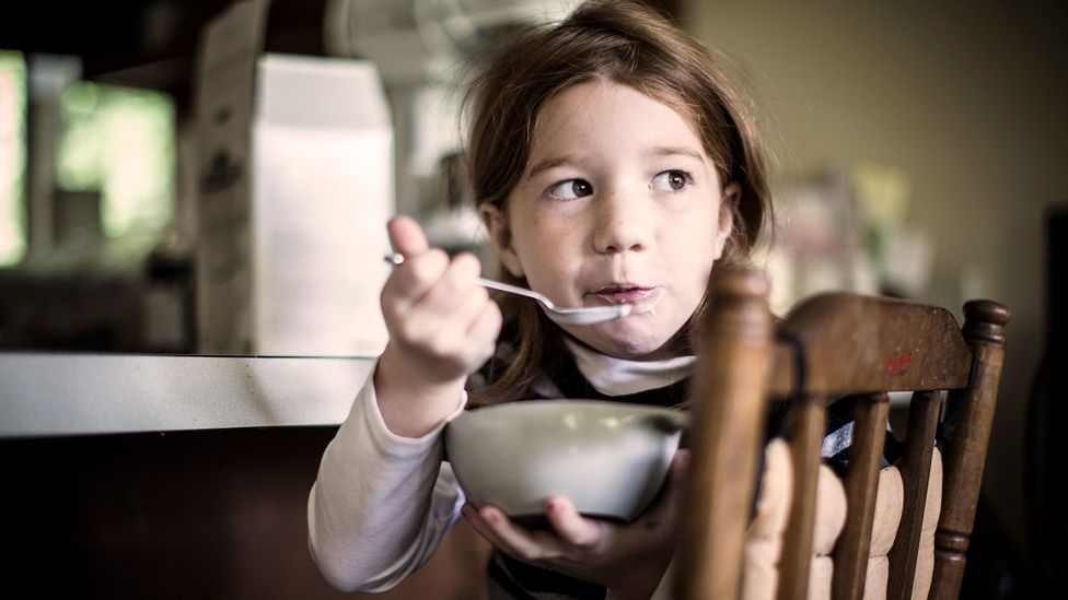 People falsely informed that they had been made sick from eating spoiled peach yoghurt during their childhood were more likely to avoid eating it as adults (Credit: Getty Images) People falsely informed that they had been made sick from eating spoiled peach yoghurt during their childhood were more likely to avoid eating it as adults (Credit: Getty Images)