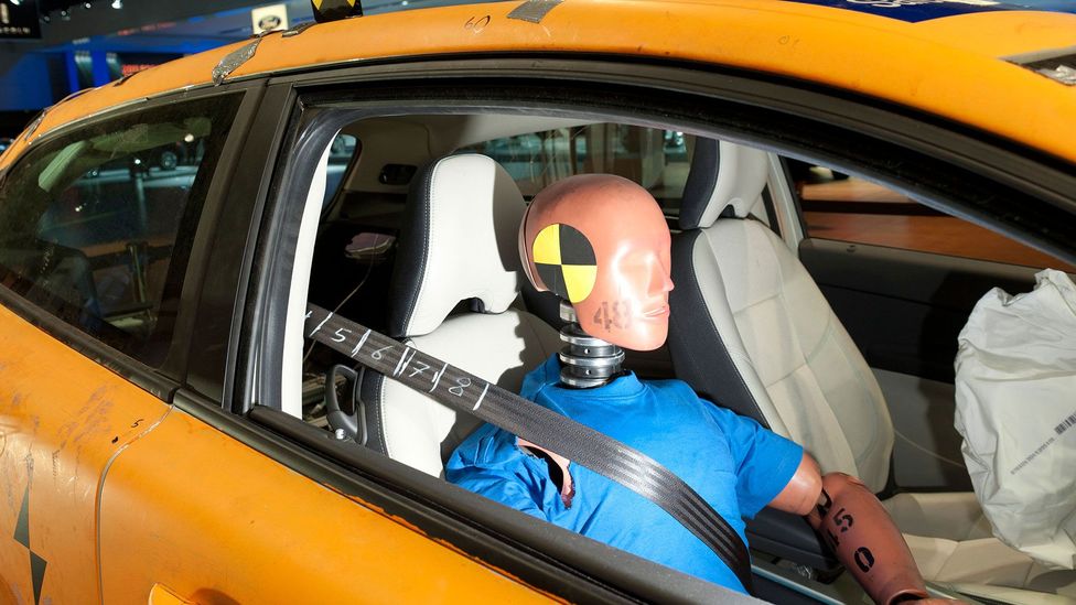 Though seatbelts do save lives, when they were first introduced in the UK there was a sharp increase in accidents (Credit: Alamy) Though seatbelts do save lives, when they were first introduced in the UK there was a sharp increase in accidents (Credit: Alamy)