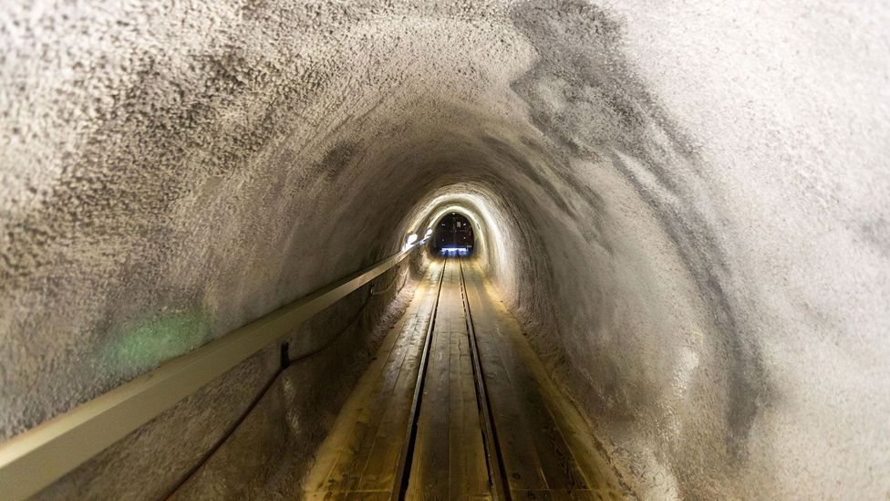 The salt mine at Hallstatt has survived since the time of the Celts – and it may now hold our secrets for millennia to come (Credit: Alamy)