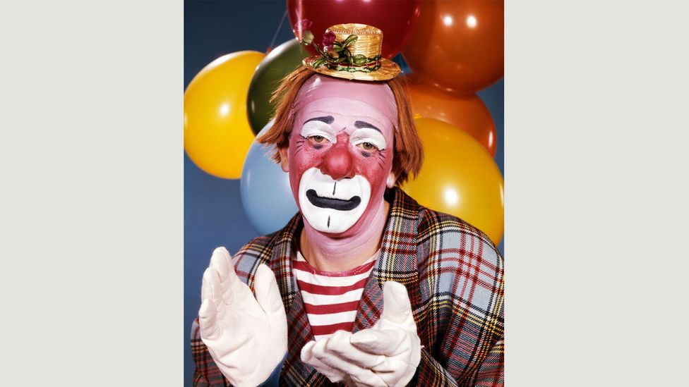 Psychologists have found that people find clowns creepy because they can’t see their real expressions (Credit: Alamy)