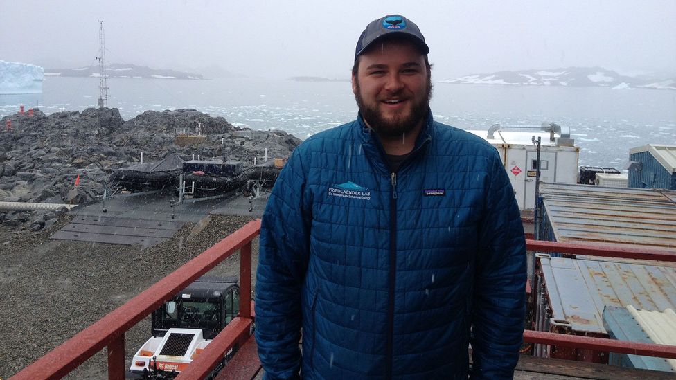 Logan Pallin is a classical-music obsessed American who works in Antarctica as a marine biologist (Credit: Alex Marshall) Logan Pallin is a classical-music obsessed American who works in Antarctica as a marine biologist (Credit: Alex Marshall)