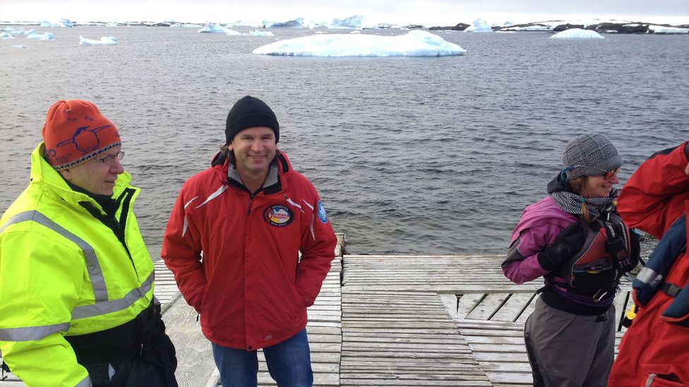 Geophysicist Bogdan Gavrylyuk is the closest thing Antarctica has to a rock star (Credit: Alex Marshall) Geophysicist Bogdan Gavrylyuk is the closest thing Antarctica has to a rock star (Credit: Alex Marshall)