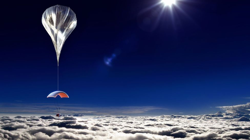 The capsule will take six paying passengers as high as 20 miles (32 kilometres) (Credit: World View) The capsule will take six paying passengers as high as 20 miles (32 kilometres) (Credit: World View)