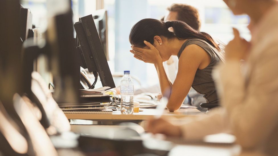 When stress becomes burnout (Credit: Getty Images) When stress becomes burnout (Credit: Getty Images)