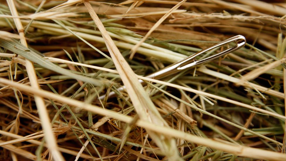 Finding out exactly where in the past a proverb emerged is a tough task, akin to looking for a needle not just in a haystack, but in the entire farmland (Credit: Alamy) Finding out exactly where in the past a proverb emerged is a tough task, akin to looking for a needle not just in a haystack, but in the entire farmland (Credit: Alamy)