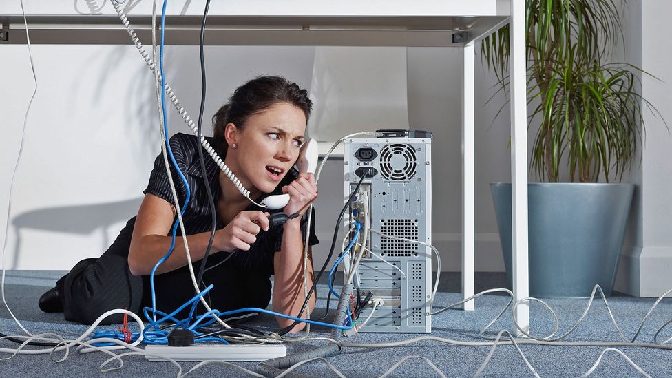 IT problems damage productivity. But we can solve some issues ourselves (Credit: Alamy)