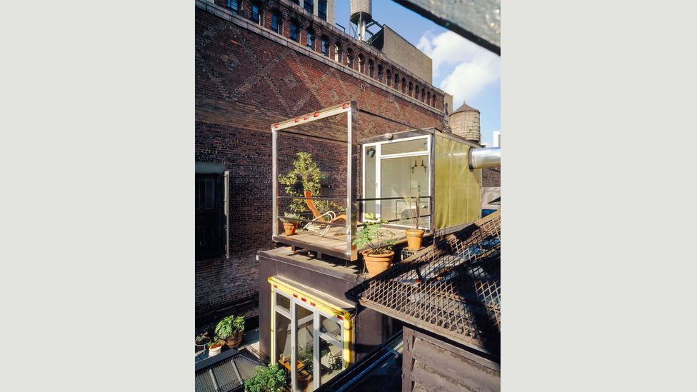 Guzman Penthouse, New York, by LOT-EK (1996) Guzman Penthouse, New York, by LOT-EK (1996)